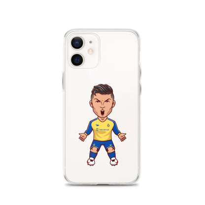 AL Nassr Ronaldo Clear Phone Case for iPhone® - The 90+ Minute