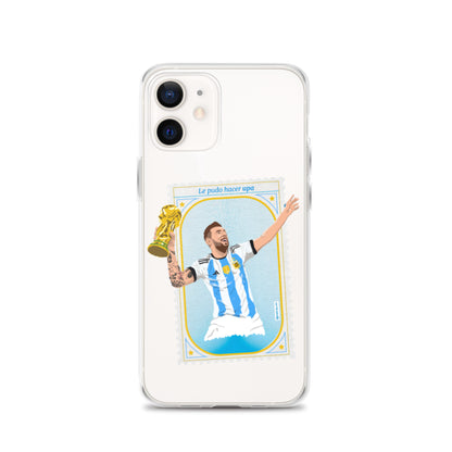 Messi's Lucky stamp ARG Clear Case for iPhone® - The 90+ Minute