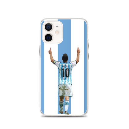 Messi Celebration Argentina Clear Case for iPhone® - The 90+ Minute