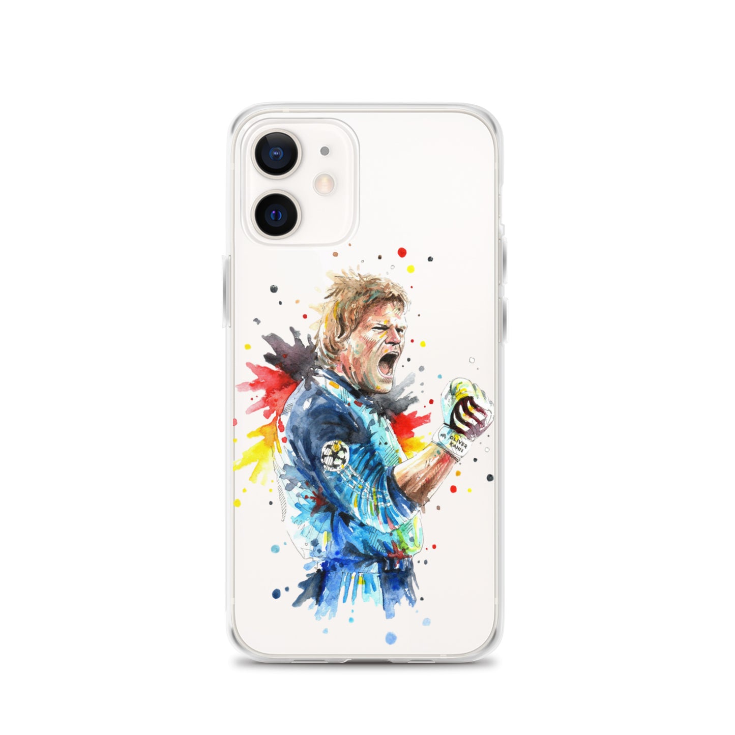 Germany Oliver Kahn Vintage Clear Case for iPhone® - The 90+ Minute