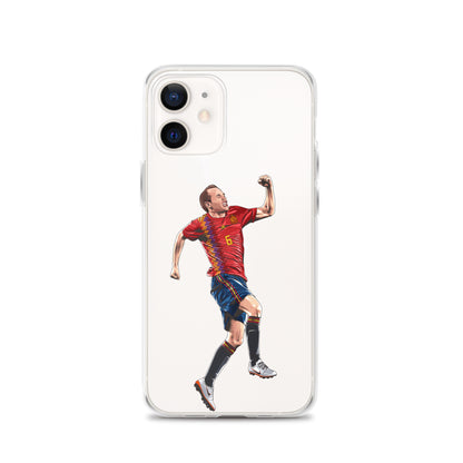 Iniesta Spain Winner Clear Case for iPhone® - The 90+ Minute