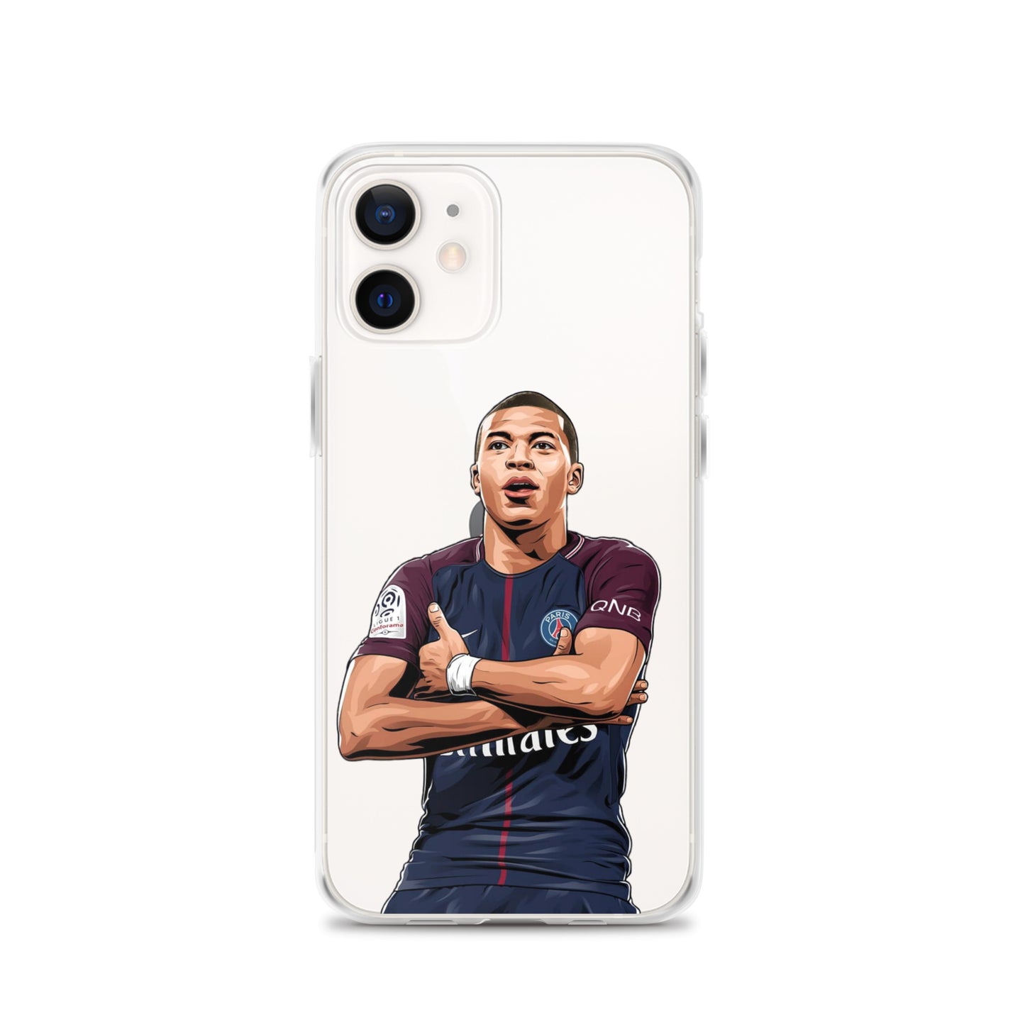 Mbappe Goal Celebration Clear Case for iPhone®