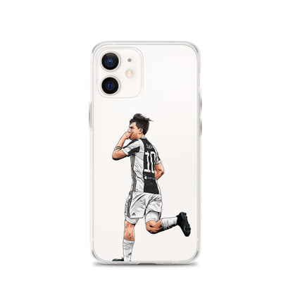 Dybala Mask Juve Clear Case for iPhone®