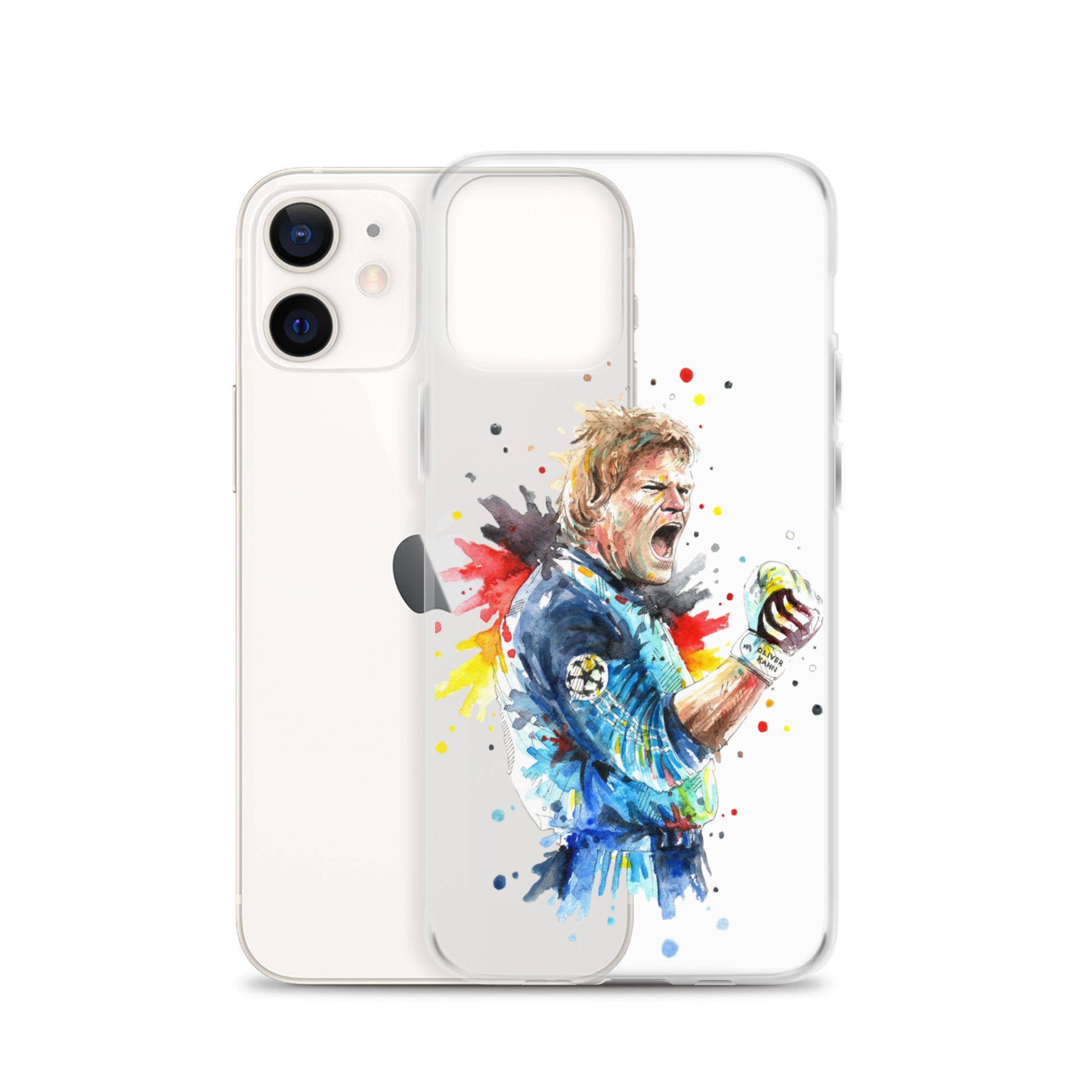 Germany Oliver Kahn Vintage Clear Case for iPhone® - The 90+ Minute