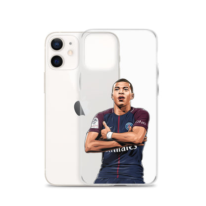 Mbappe Goal Celebration Clear Case for iPhone®