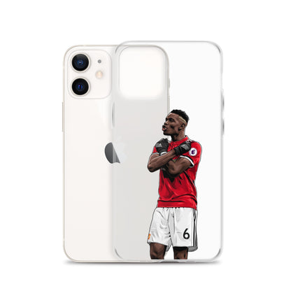 Pogba United #6 Clear Case for iPhone®