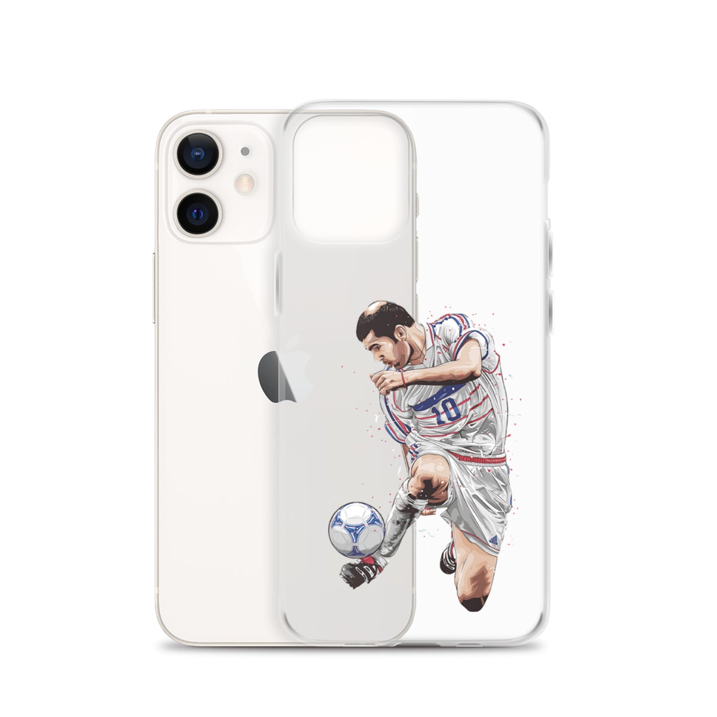 Zizou France Clear Case for iPhone®