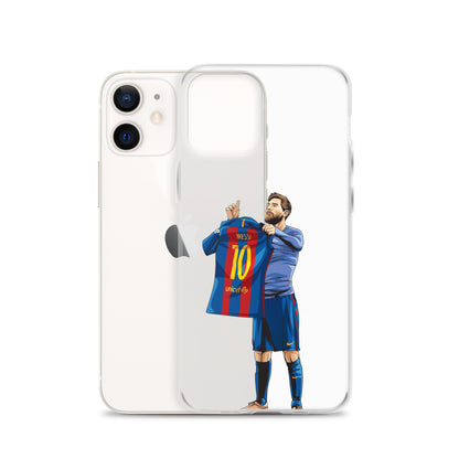 El Clasico Iconic Messi Celebration Clear Case for iPhone®