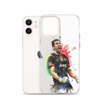 Buffon Juventus Vintage Clear Case for iPhone®