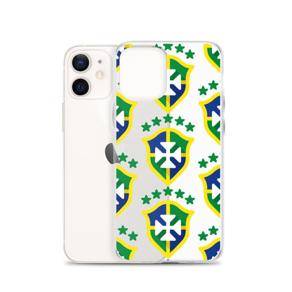 Brazil Crest Clear Case for iPhone®