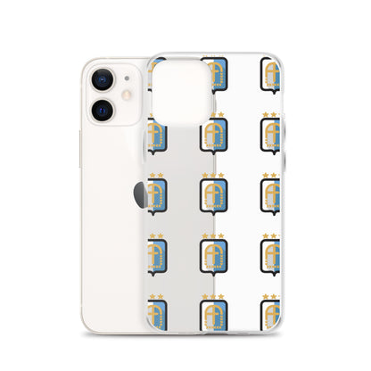 Argentina Vintage Logo 3 Stars Clear Case for iPhone®