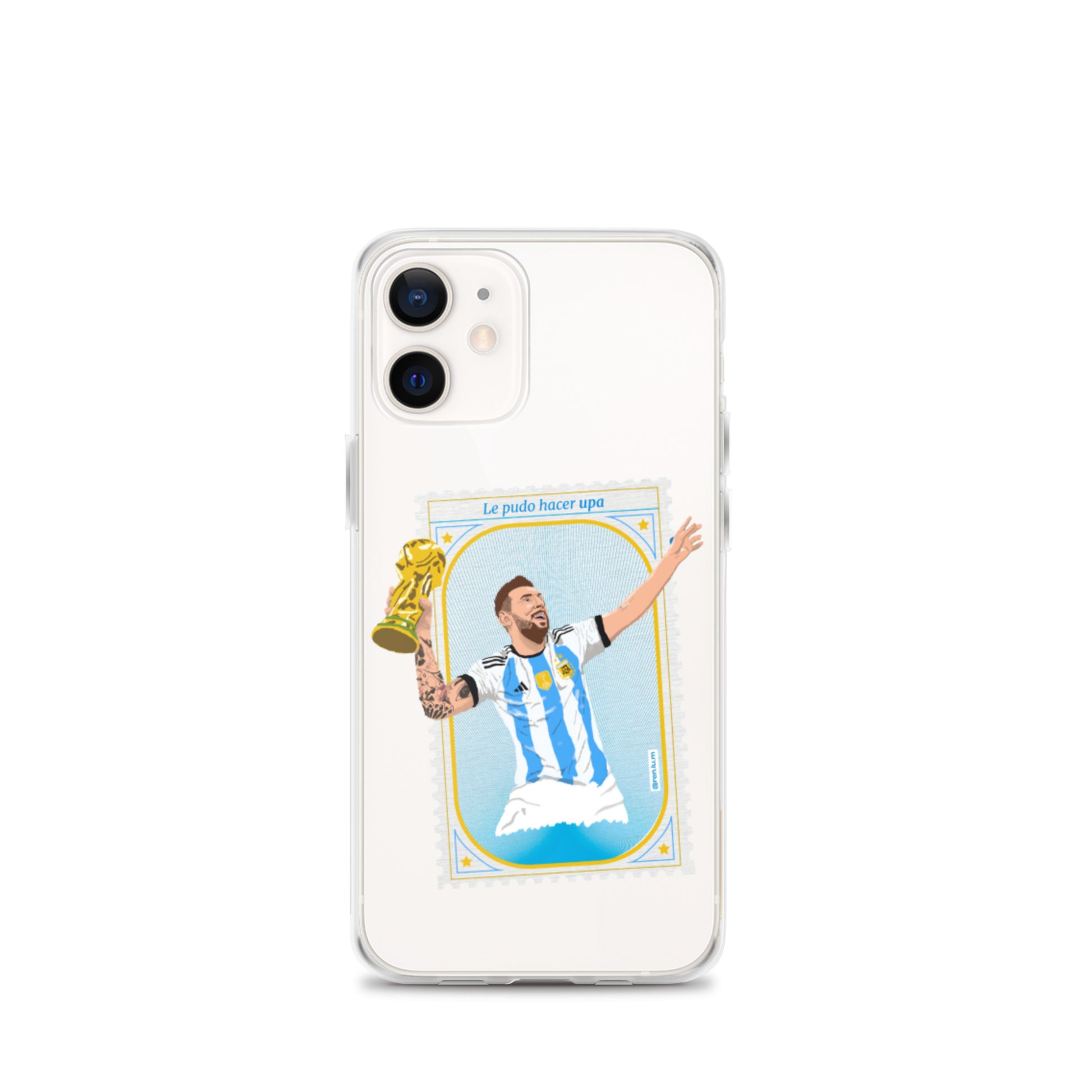 Messi's Lucky stamp ARG Clear Case for iPhone® - The 90+ Minute