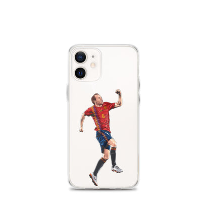 Iniesta Spain Winner Clear Case for iPhone® - The 90+ Minute