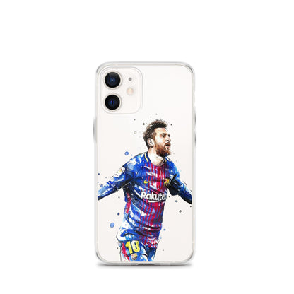 Lionel Messi Barca Vintage Clear Case for iPhone®