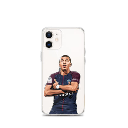 Mbappe Goal Celebration Clear Case for iPhone®