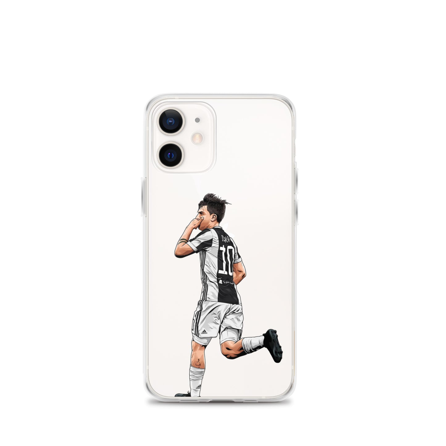 Dybala Mask Juve Clear Case for iPhone®