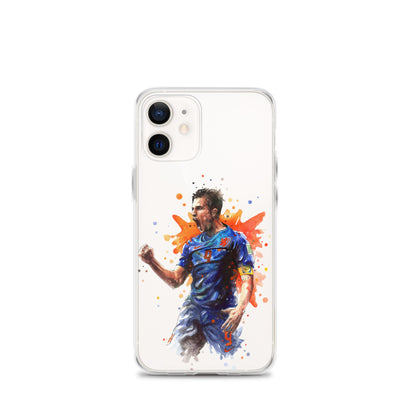 Netherlands Van Persie Vintage Clear Case for iPhone®