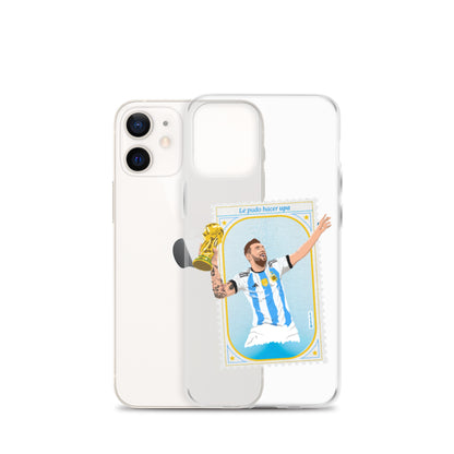 Messi's Lucky stamp ARG Clear Case for iPhone® - The 90+ Minute