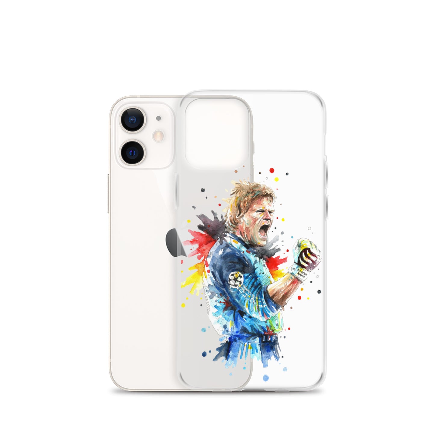 Germany Oliver Kahn Vintage Clear Case for iPhone® - The 90+ Minute