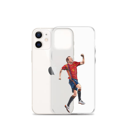 Iniesta Spain Winner Clear Case for iPhone® - The 90+ Minute