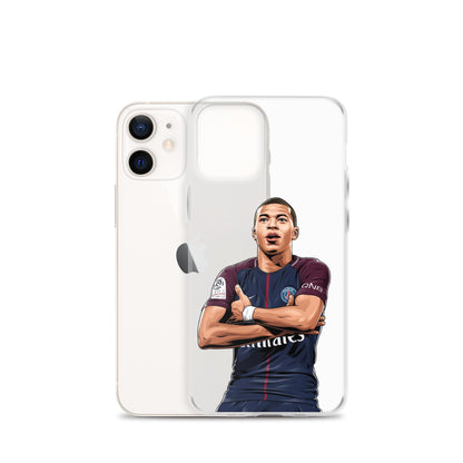 Mbappe Goal Celebration Clear Case for iPhone®