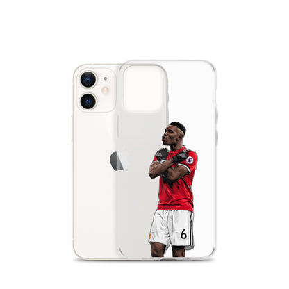 Pogba United #6 Clear Case for iPhone®