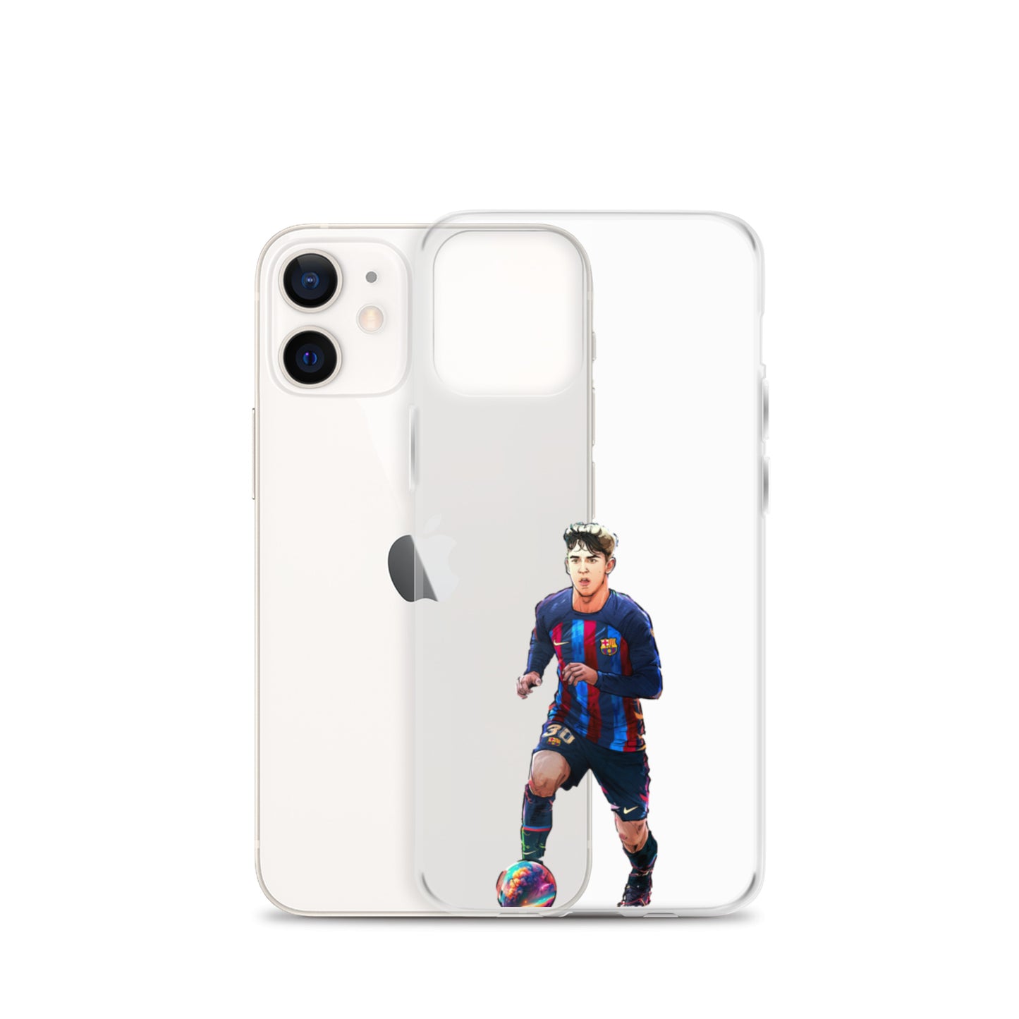 Gavi Barcelona Clear Case for iPhone®