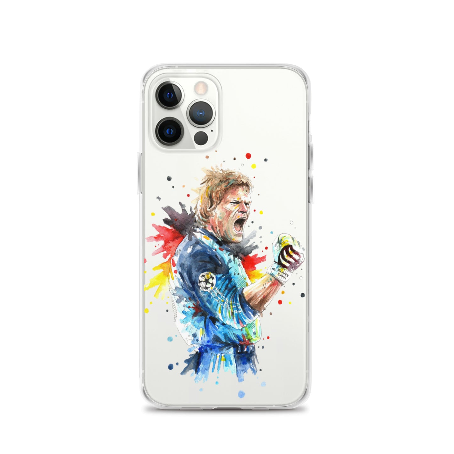 Germany Oliver Kahn Vintage Clear Case for iPhone® - The 90+ Minute