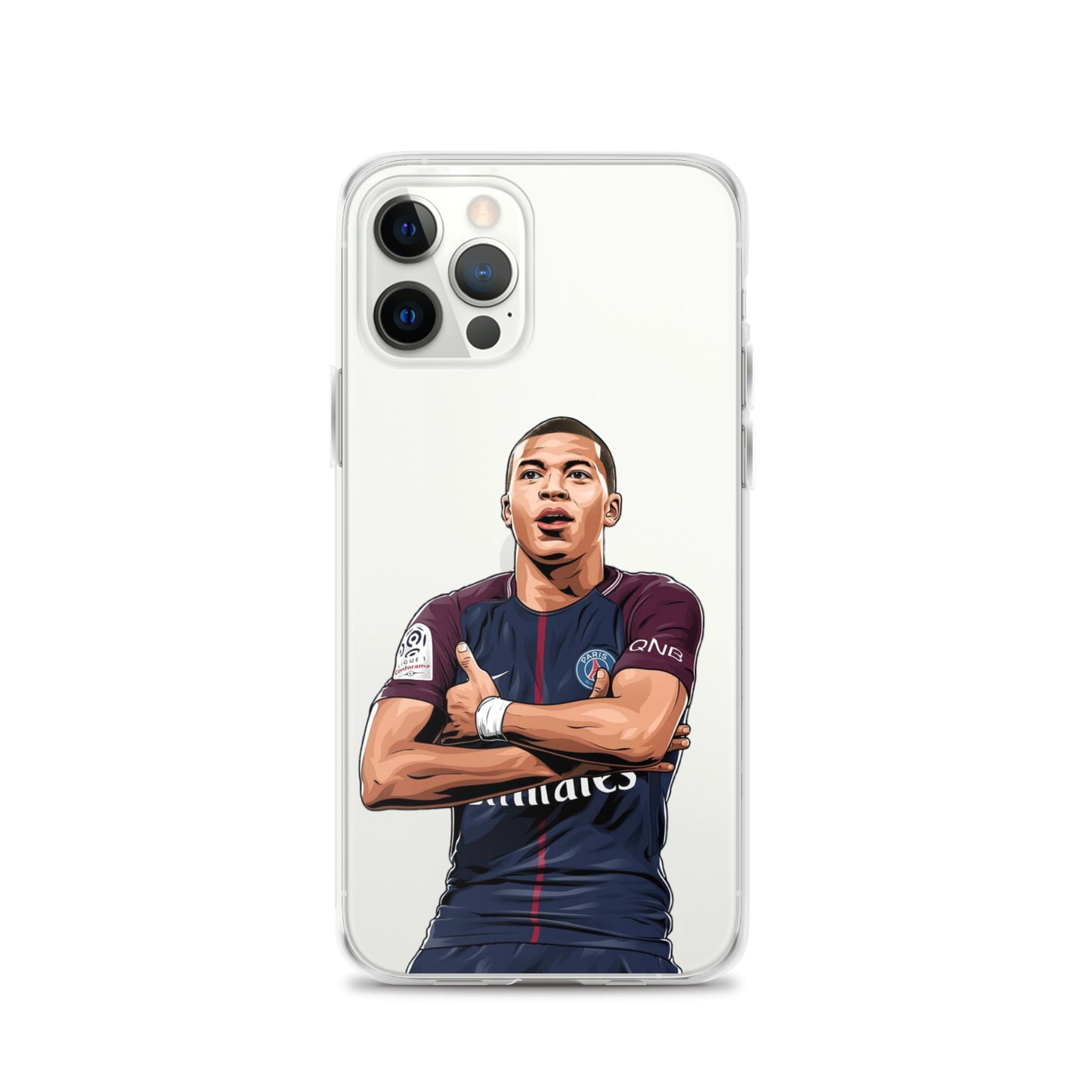 Mbappe Goal Celebration Clear Case for iPhone®