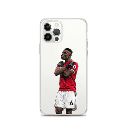 Pogba United #6 Clear Case for iPhone®