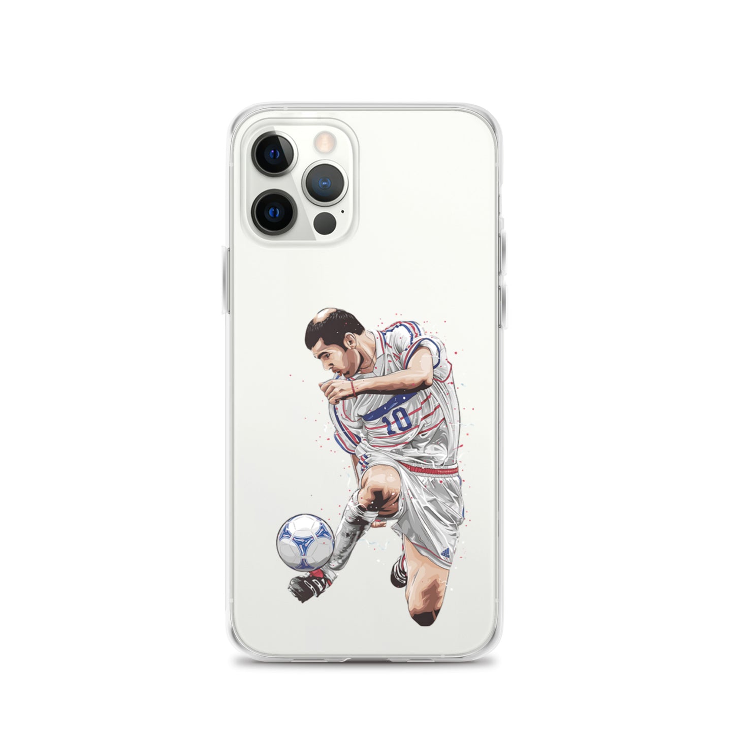 Zizou France Clear Case for iPhone®