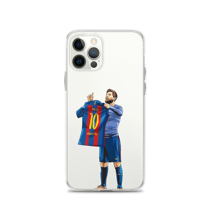 El Clasico Iconic Messi Celebration Clear Case for iPhone®