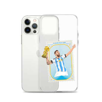 Messi's Lucky stamp ARG Clear Case for iPhone® - The 90+ Minute