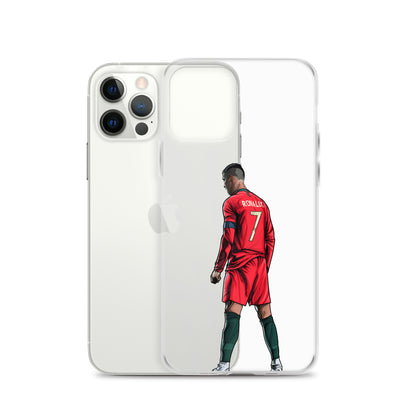 CR7 Free Kick Pose Portugal Clear Case for iPhone® - The 90+ Minute