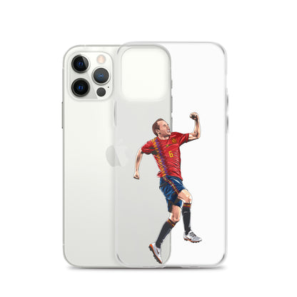 Iniesta Spain Winner Clear Case for iPhone® - The 90+ Minute