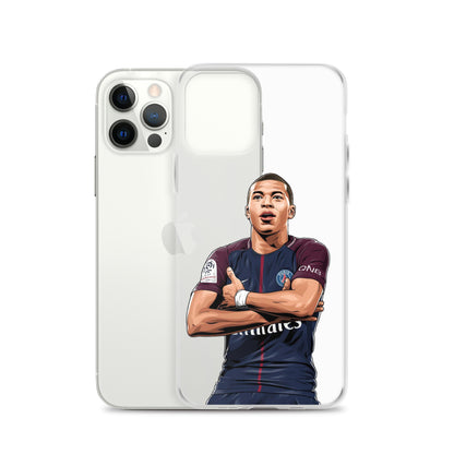 Mbappe Goal Celebration Clear Case for iPhone®