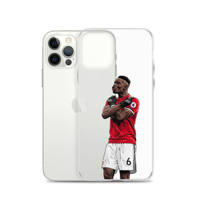 Pogba United #6 Clear Case for iPhone®
