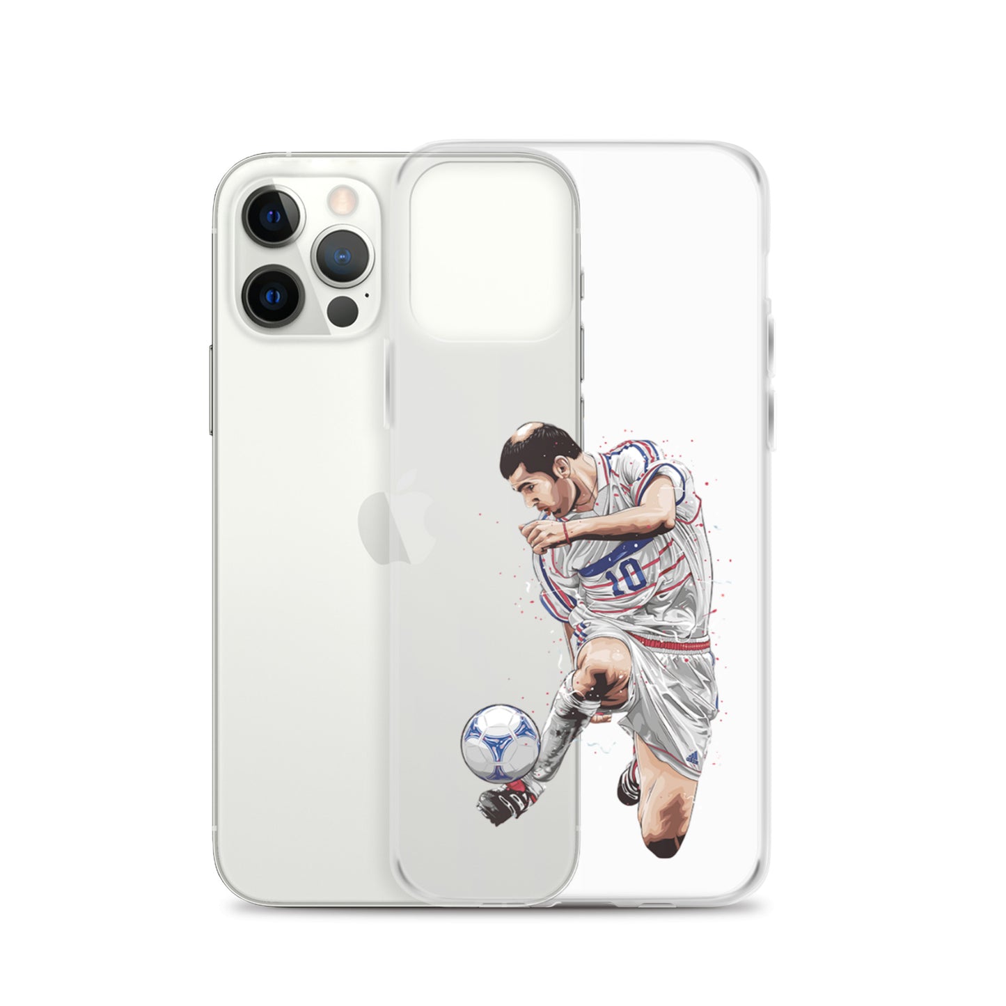 Zizou France Clear Case for iPhone®