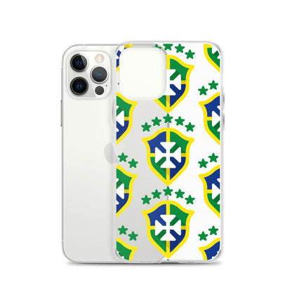Brazil Crest Clear Case for iPhone®