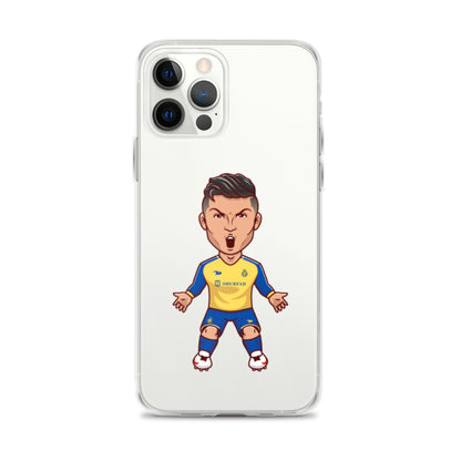 AL Nassr Ronaldo Clear Phone Case for iPhone® - The 90+ Minute