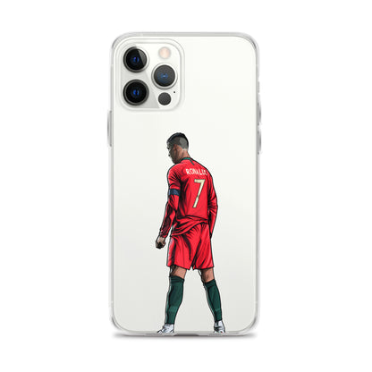 CR7 Free Kick Pose Portugal Clear Case for iPhone® - The 90+ Minute