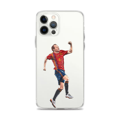 Iniesta Spain Winner Clear Case for iPhone® - The 90+ Minute