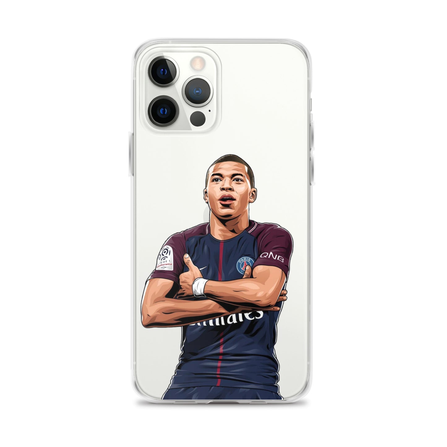 Mbappe Goal Celebration Clear Case for iPhone®