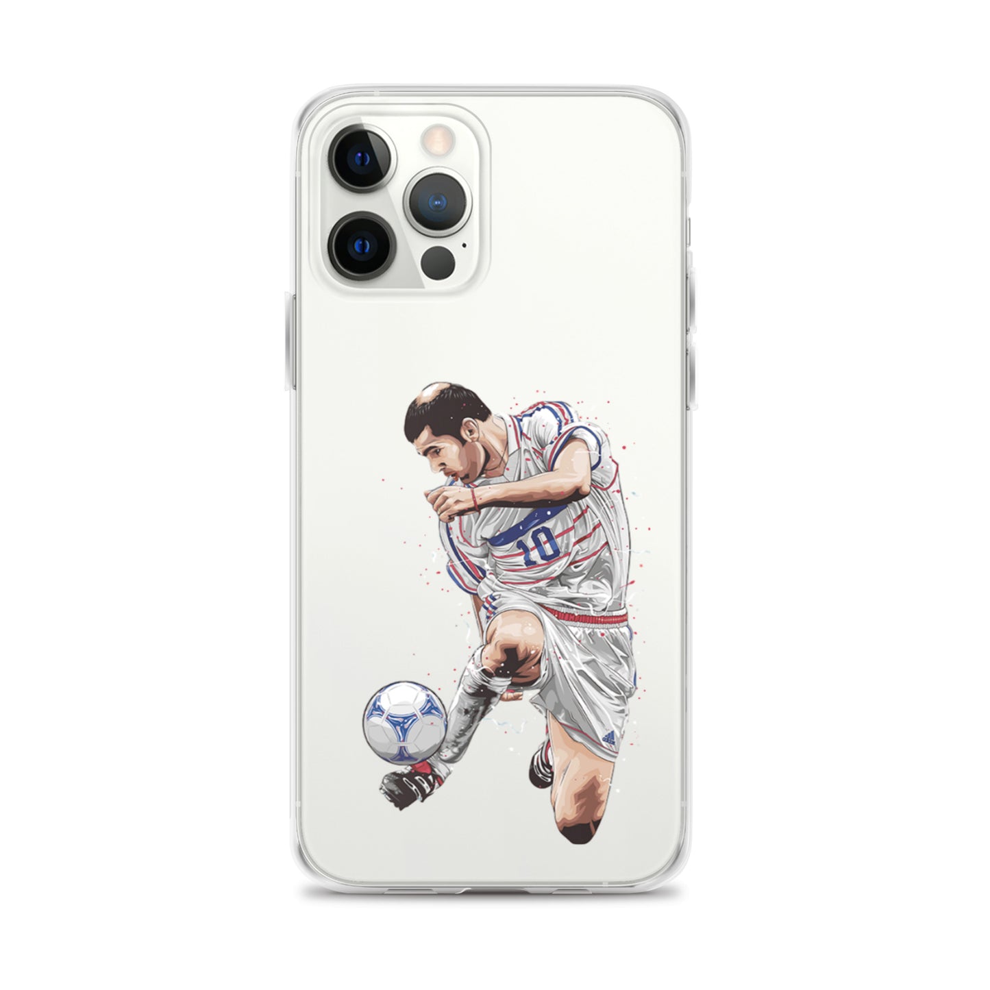 Zizou France Clear Case for iPhone®