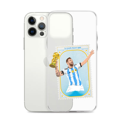 Messi's Lucky stamp ARG Clear Case for iPhone® - The 90+ Minute