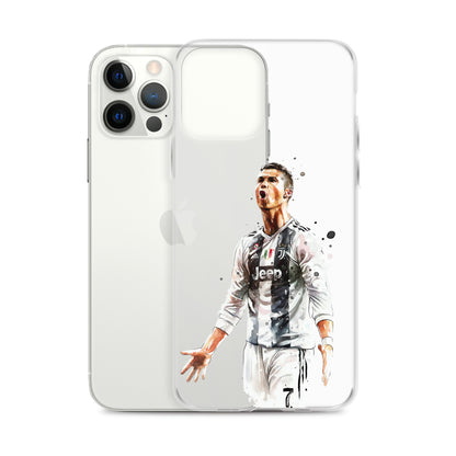 Ronaldo Juventus Era Clear Case for iPhone®