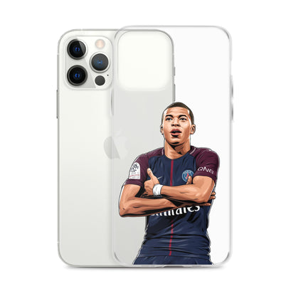 Mbappe Goal Celebration Clear Case for iPhone®