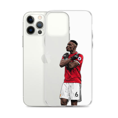 Pogba United #6 Clear Case for iPhone®