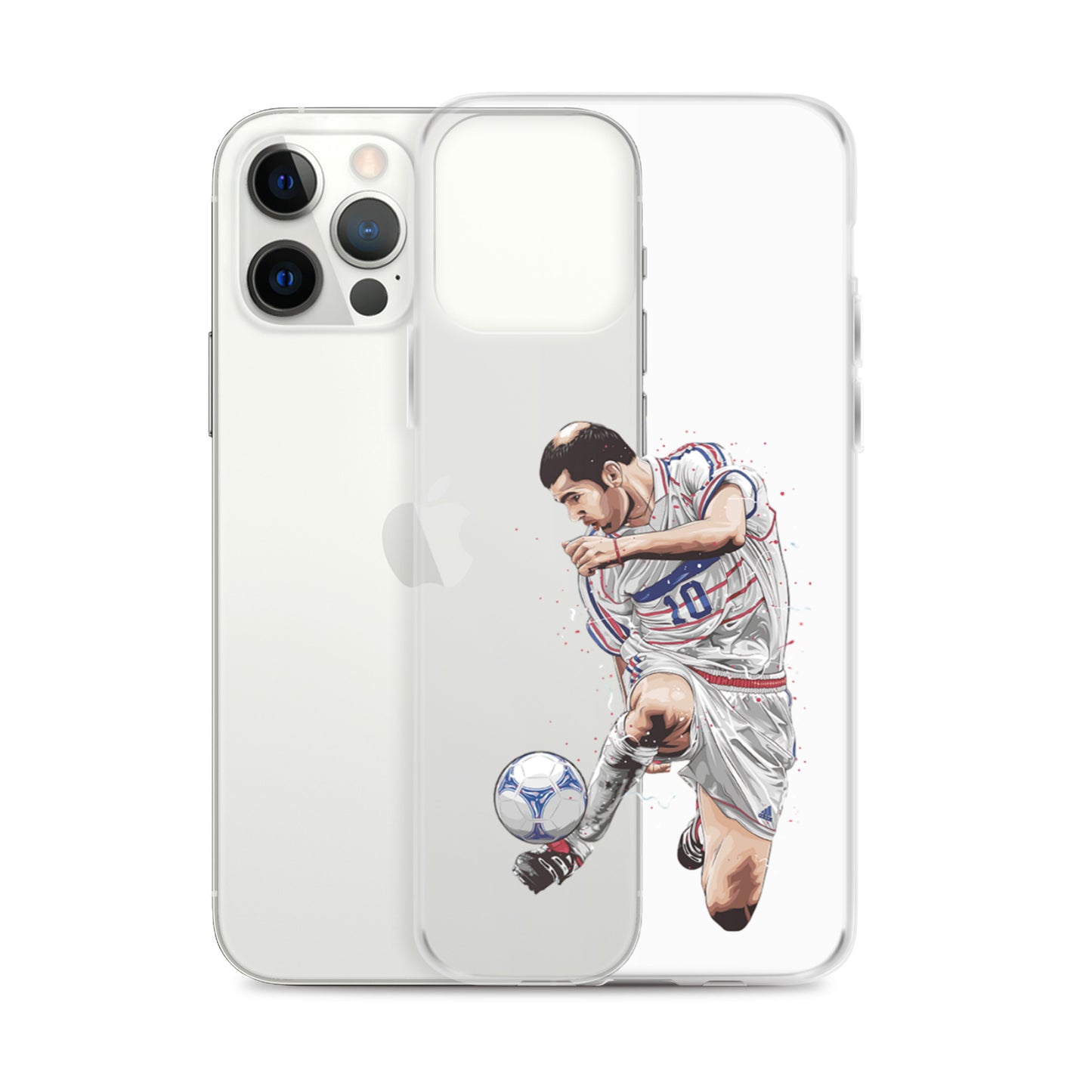 Zizou France Clear Case for iPhone®