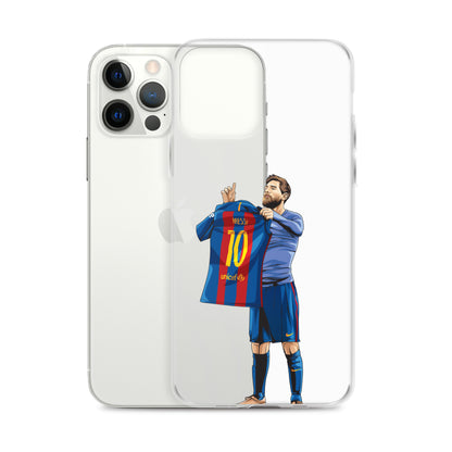 El Clasico Iconic Messi Celebration Clear Case for iPhone®
